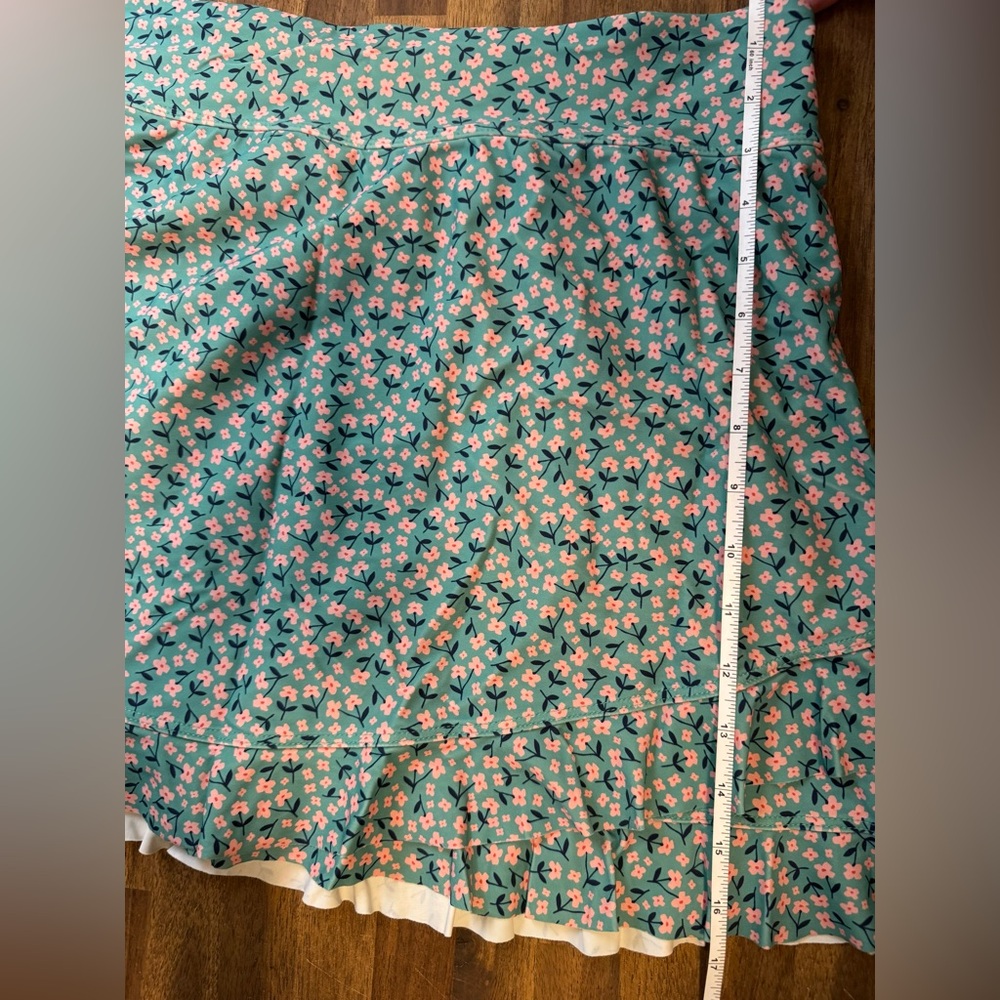 Lime Ricki Swim Ultra High Waist Skirt With Bottoms Tiny Floral, 2XL - Picture 7 of 9